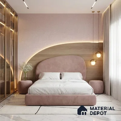 12160 | 5 Meter x 42 Inches Fabric Look Wallpaper - 57.41 Sq. Ft. | Minimum 10% wastage during installation