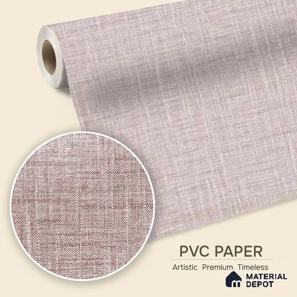 12160 | 5 Meter x 42 Inches Fabric Look Wallpaper - 57.41 Sq. Ft. | Minimum 10% wastage during installation