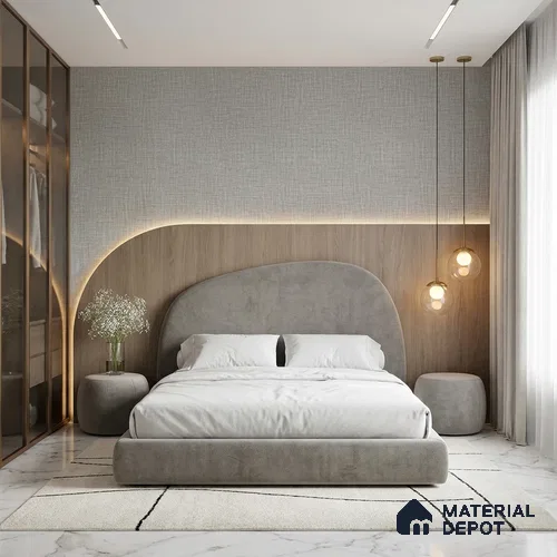 12161 | 5 Meter x 42 Inches Fabric Look Wallpaper - 57.41 Sq. Ft. | Minimum 10% wastage during installation