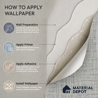 12161 | 5 Meter x 42 Inches Fabric Look Wallpaper - 57.41 Sq. Ft. | Minimum 10% wastage during installation