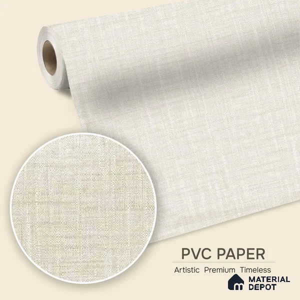 12155 | 5 Meter x 42 Inches Fabric Look Wallpaper - 57.41 Sq. Ft. | Minimum 10% wastage during installation