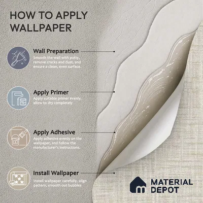 12154 | 5 Meter x 42 Inches Fabric Look Wallpaper - 57.41 Sq. Ft. | Minimum 10% wastage during installation