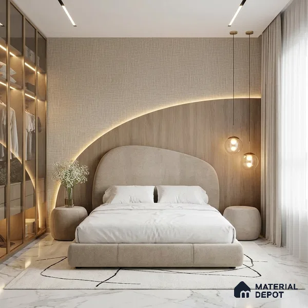 12157 | 5 Meter x 42 Inches Fabric Look Wallpaper - 57.41 Sq. Ft. | Minimum 10% wastage during installation