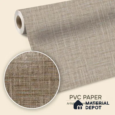 12157 | 5 Meter x 42 Inches Fabric Look Wallpaper - 57.41 Sq. Ft. | Minimum 10% wastage during installation