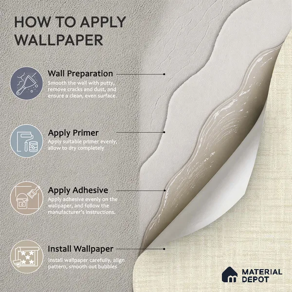 12158 | 5 Meter x 42 Inches Fabric Look Wallpaper - 57.41 Sq. Ft. | Minimum 10% wastage during installation
