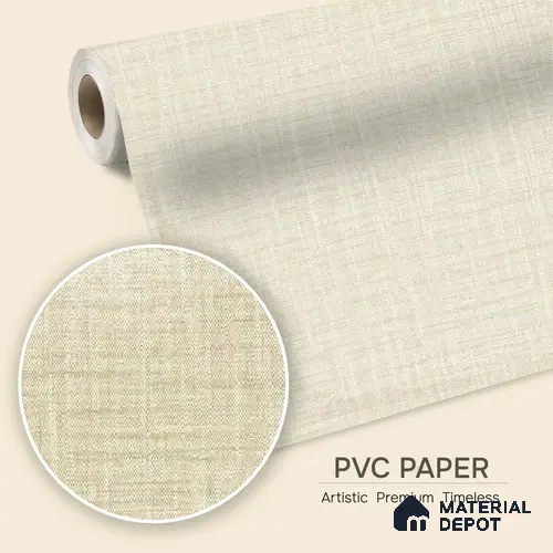 12158 | 5 Meter x 42 Inches Fabric Look Wallpaper - 57.41 Sq. Ft. | Minimum 10% wastage during installation