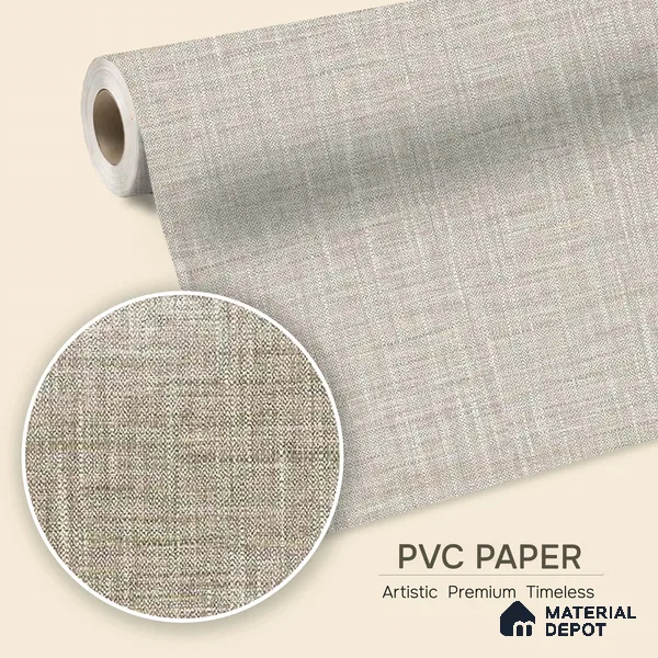 12156 | 5 Meter x 42 Inches Fabric Look Wallpaper - 57.41 Sq. Ft. | Minimum 10% wastage during installation