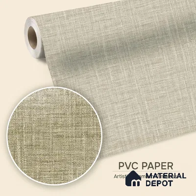 12159 | 5 Meter x 42 Inches Fabric Look Wallpaper - 57.41 Sq. Ft. | Minimum 10% wastage during installation