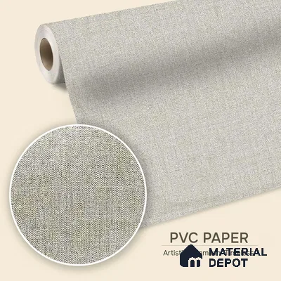 12143 | 5 Meter x 42 Inches Fabric Look Wallpaper - 57.41 Sq. Ft. | Minimum 10% wastage during installation