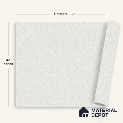12150 | 5 Meter x 42 Inches Fabric Look Wallpaper - 57.41 Sq. Ft. | Minimum 10% wastage during installation