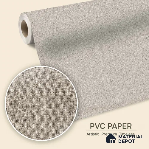 12148 | 5 Meter x 42 Inches Fabric Look Wallpaper - 57.41 Sq. Ft. | Minimum 10% wastage during installation