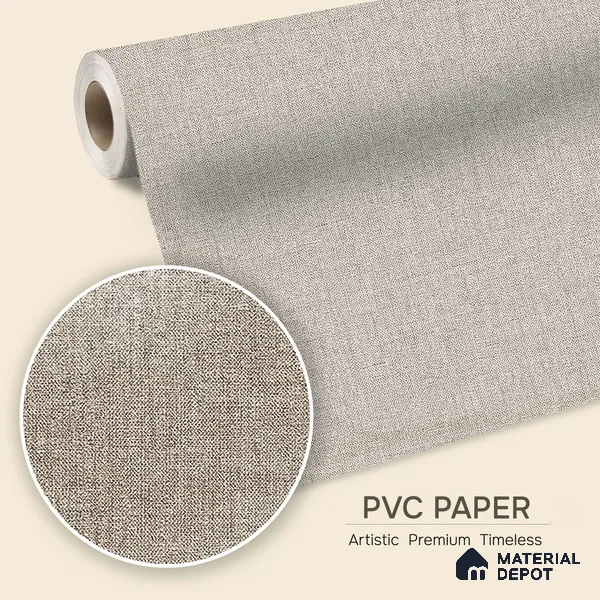 12148 | 5 Meter x 42 Inches Fabric Look Wallpaper - 57.41 Sq. Ft. | Minimum 10% wastage during installation