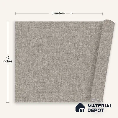 12149 | 5 Meter x 42 Inches Fabric Look Wallpaper - 57.41 Sq. Ft. | Minimum 10% wastage during installation