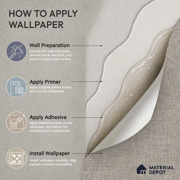12149 | 5 Meter x 42 Inches Fabric Look Wallpaper - 57.41 Sq. Ft. | Minimum 10% wastage during installation