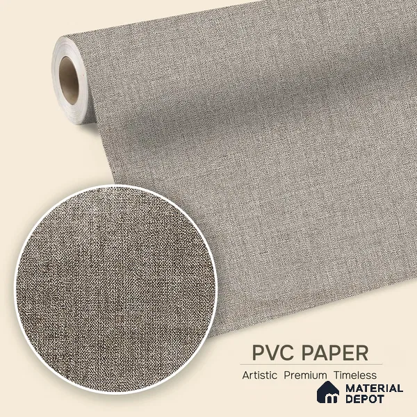 12149 | 5 Meter x 42 Inches Fabric Look Wallpaper - 57.41 Sq. Ft. | Minimum 10% wastage during installation