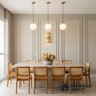 12144 | 5 Meter x 42 Inches Fabric Look Wallpaper - 57.41 Sq. Ft. | Minimum 10% wastage during installation