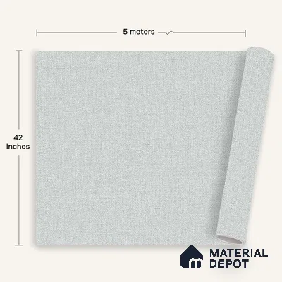 12151 | 5 Meter x 42 Inches Fabric Look Wallpaper - 57.41 Sq. Ft. | Minimum 10% wastage during installation