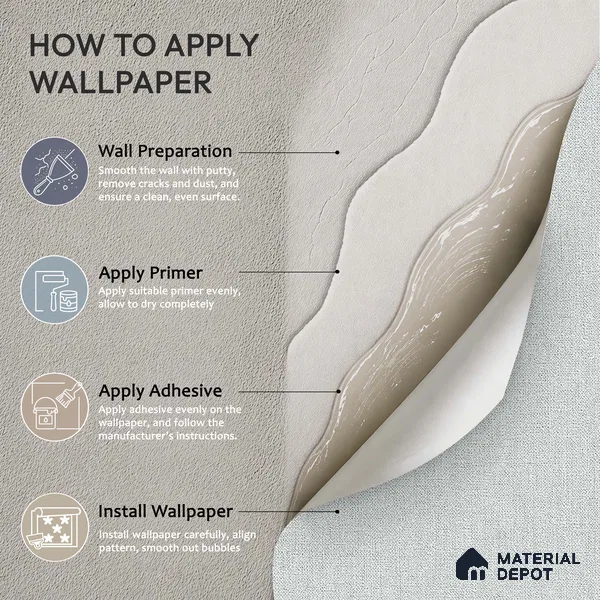 12151 | 5 Meter x 42 Inches Fabric Look Wallpaper - 57.41 Sq. Ft. | Minimum 10% wastage during installation