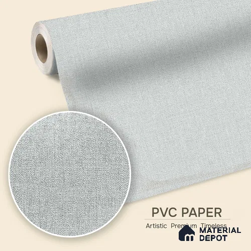 12151 | 5 Meter x 42 Inches Fabric Look Wallpaper - 57.41 Sq. Ft. | Minimum 10% wastage during installation