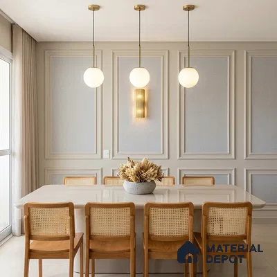 12151 | 5 Meter x 42 Inches Fabric Look Wallpaper - 57.41 Sq. Ft. | Minimum 10% wastage during installation