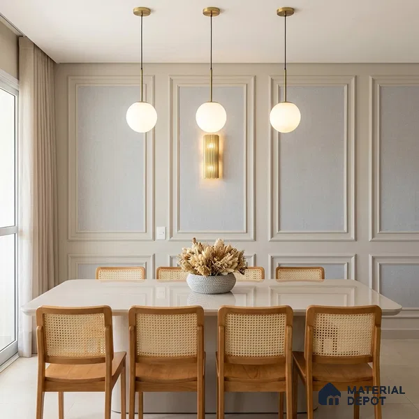 12151 | 5 Meter x 42 Inches Fabric Look Wallpaper - 57.41 Sq. Ft. | Minimum 10% wastage during installation