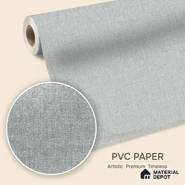 12152 | 5 Meter x 42 Inches Fabric Look Wallpaper - 57.41 Sq. Ft. | Minimum 10% wastage during installation