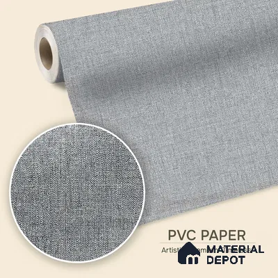 12153 | 5 Meter x 42 Inches Fabric Look Wallpaper - 57.41 Sq. Ft. | Minimum 10% wastage during installation