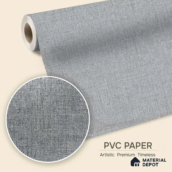 12153 | 5 Meter x 42 Inches Fabric Look Wallpaper - 57.41 Sq. Ft. | Minimum 10% wastage during installation