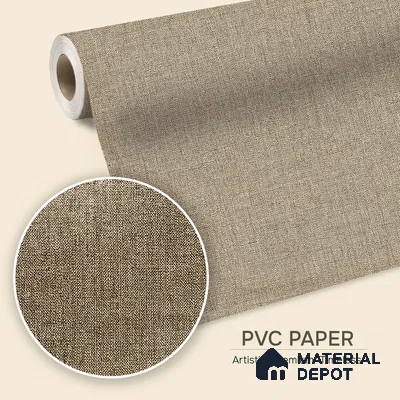 12146 | 5 Meter x 42 Inches Fabric Look Wallpaper - 57.41 Sq. Ft. | Minimum 10% wastage during installation