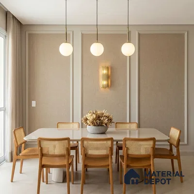 12146 | 5 Meter x 42 Inches Fabric Look Wallpaper - 57.41 Sq. Ft. | Minimum 10% wastage during installation