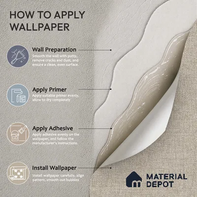 12145 | 5 Meter x 42 Inches Fabric Look Wallpaper - 57.41 Sq. Ft. | Minimum 10% wastage during installation