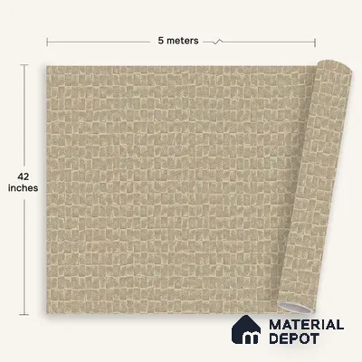 12169 | 5 Meter x 42 Inches Texture Look Wallpaper - 57.41 Sq. Ft. | Minimum 15% wastage during installation