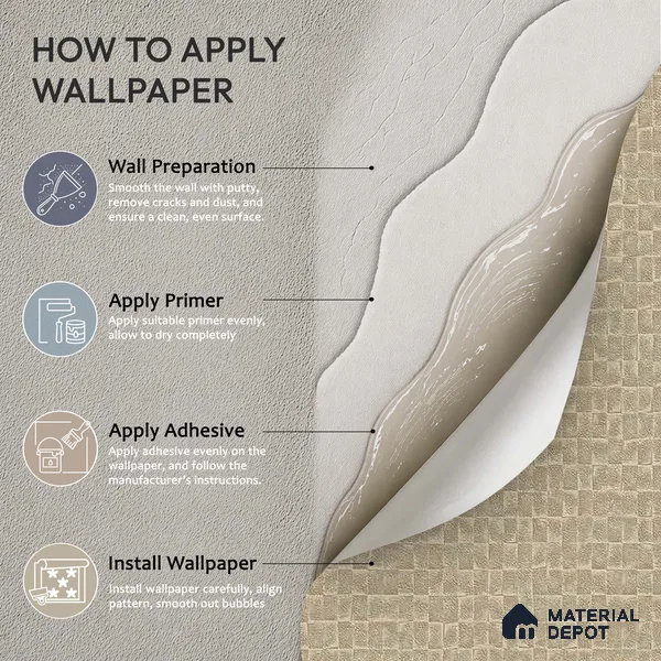 12169 | 5 Meter x 42 Inches Texture Look Wallpaper - 57.41 Sq. Ft. | Minimum 15% wastage during installation