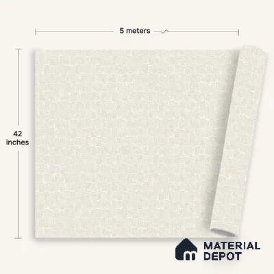 12170 | 5 Meter x 42 Inches Texture Look Wallpaper - 57.41 Sq. Ft. | Minimum 15% wastage during installation