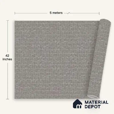 12171 | 5 Meter x 42 Inches Texture Look Wallpaper - 57.41 Sq. Ft. | Minimum 15% wastage during installation
