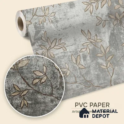 1319 | 10 Meter x 21 Inches Florals Look Wallpaper - 57.41 Sq. Ft. | Minimum 15% wastage during installation