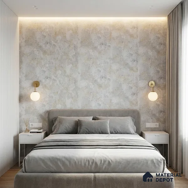 MH 217 | 10 Meter x 21 Inches Texture Look Wallpaper - 57.37 Sq. Ft. | Minimum 15% wastage during installation