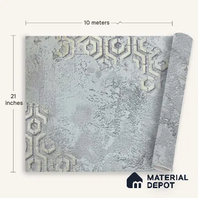 MH 217 | 10 Meter x 21 Inches Texture Look Wallpaper - 57.37 Sq. Ft. | Minimum 15% wastage during installation