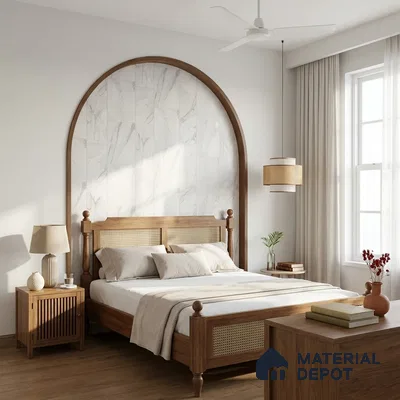 MH 242 | 10 Meter x 21 Inches Marble Look Wallpaper - 57.37 Sq. Ft.