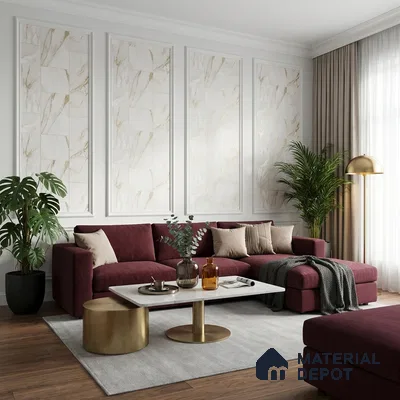 MH 246 | 10 Meter x 21 Inches Texture Look Wallpaper - 57.37 Sq. Ft. | Minimum 15% wastage during installation