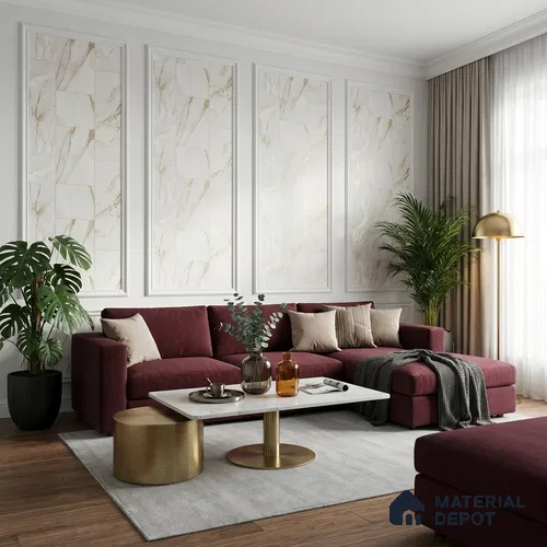 MH 246 | 10 Meter x 21 Inches Texture Look Wallpaper - 57.37 Sq. Ft. | Minimum 15% wastage during installation