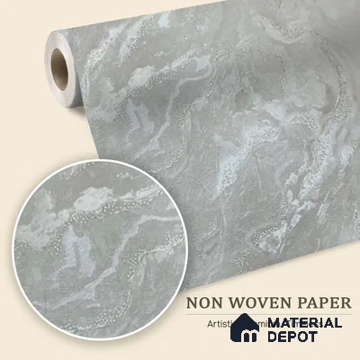 MH 259 | 10 Meter x 21 Inches Marble Look Wallpaper - 57.37 Sq. Ft. | Minimum 10% wastage during installation
