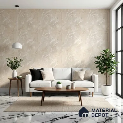 MH 259 | 10 Meter x 21 Inches Marble Look Wallpaper - 57.37 Sq. Ft. | Minimum 10% wastage during installation