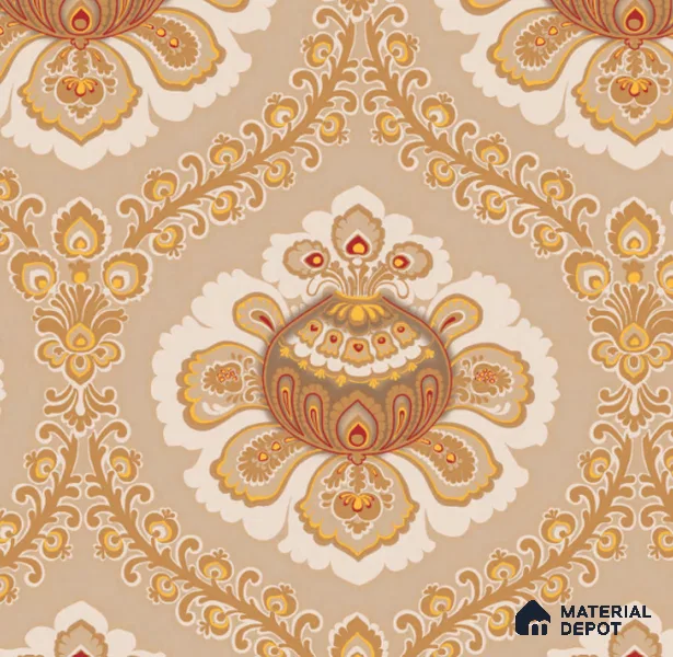 8042 | 10 Meter x 21 Inches Patterned Look Wallpaper - 57.37 Sq. Ft. | Minimum 15% wastage during installation