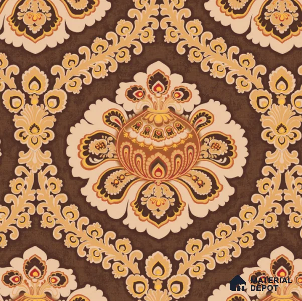 8044 | 10 Meter x 21 Inches Patterned Look Wallpaper - 57.37 Sq. Ft. | Minimum 15% wastage during installation
