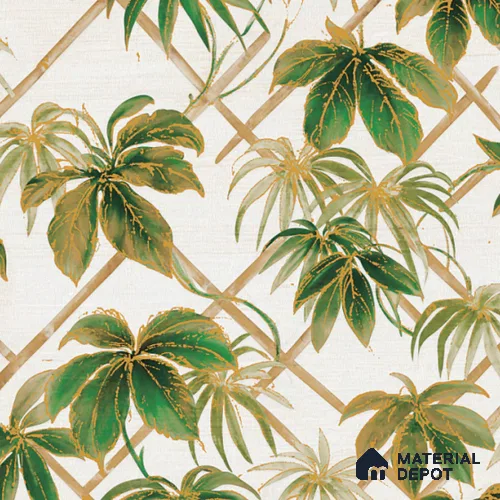 8031 | 10 Meter x 21 Inches Florals Look Wallpaper - 57.37 Sq. Ft. | Minimum 15% wastage during installation