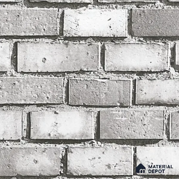 8065 | 10 Meter x 21 Inches Brick Look Wallpaper - 57.37 Sq. Ft. | Minimum 15% wastage during installation