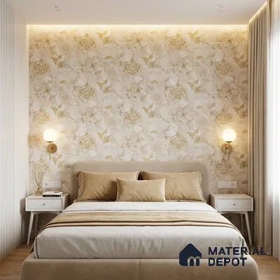 MH 275 | 10 Meter x 21 Inches Texture Look Wallpaper - 57.37 Sq. Ft. | Minimum 15% wastage during installation