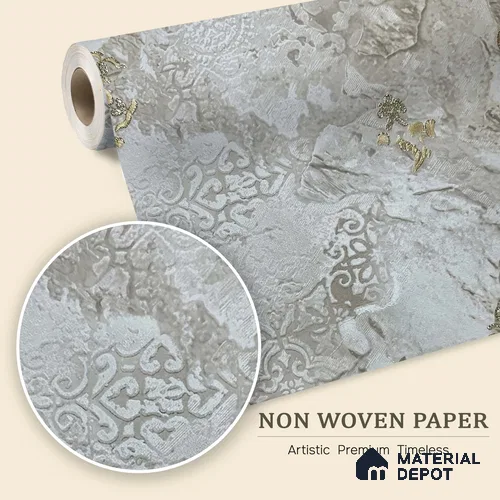 MH 275 | 10 Meter x 21 Inches Texture Look Wallpaper - 57.37 Sq. Ft. | Minimum 15% wastage during installation