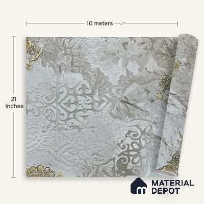 MH 275 | 10 Meter x 21 Inches Texture Look Wallpaper - 57.37 Sq. Ft. | Minimum 15% wastage during installation
